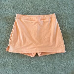 NWOT WeWoreWhat Peach Tennis Mini Skort